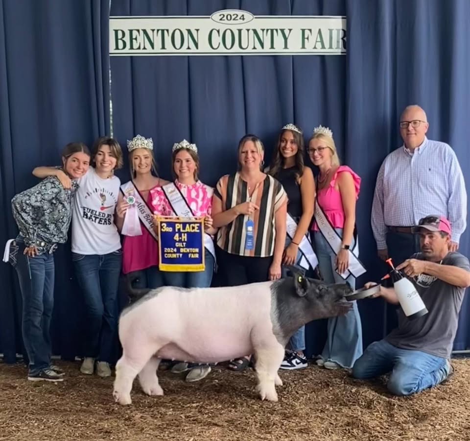 3rd OVerall<br />
2024  Benton County Fair