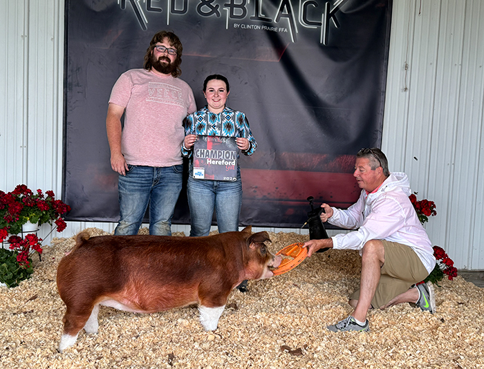 Champion Hereford Gilt<br />
2024 Red and Black Jackpot