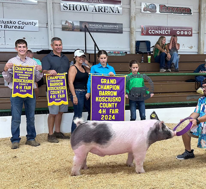 Grand Champion<br />
2024 Kosciusko County