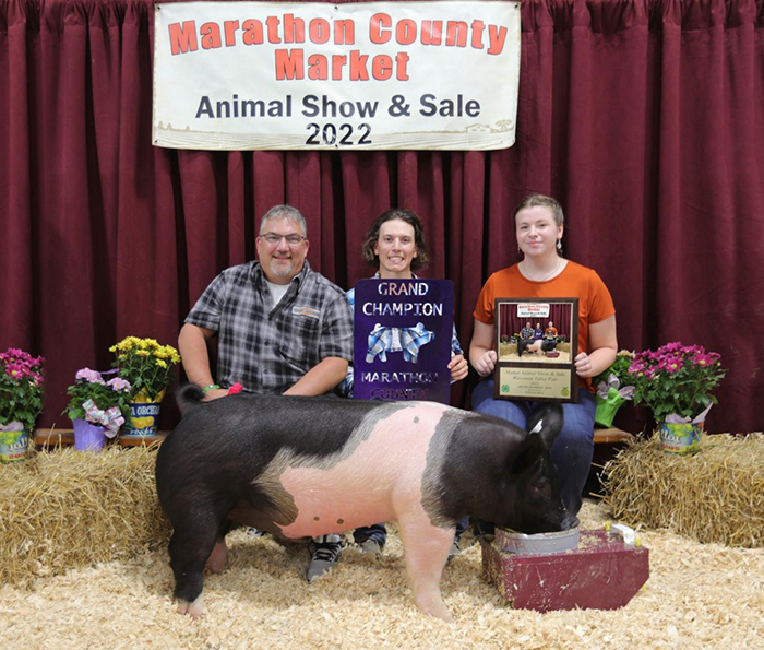 Grand Champion<br />
2022 Marathon County, WI