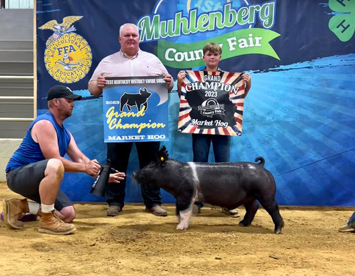 Grand Champion<br />
2023 Mehlenberg County, KY