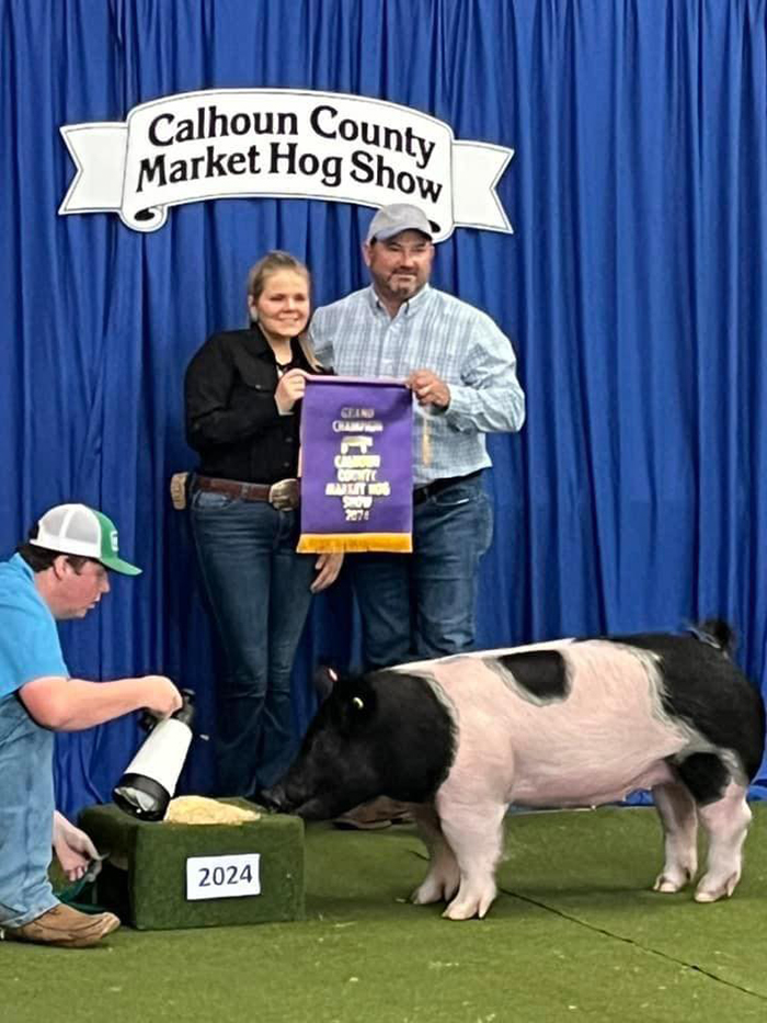 Grand Champion Overall<br />
2024 Calhoun County Georgia